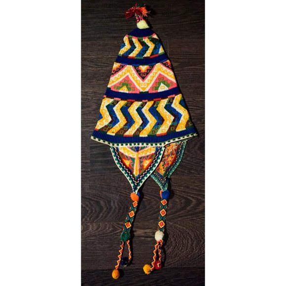 Hand Woven Bolivian Alpaca / Wool Blend Hat